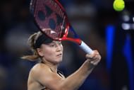 Elena Rybakina at the 2022 Sydney Tennis Classic